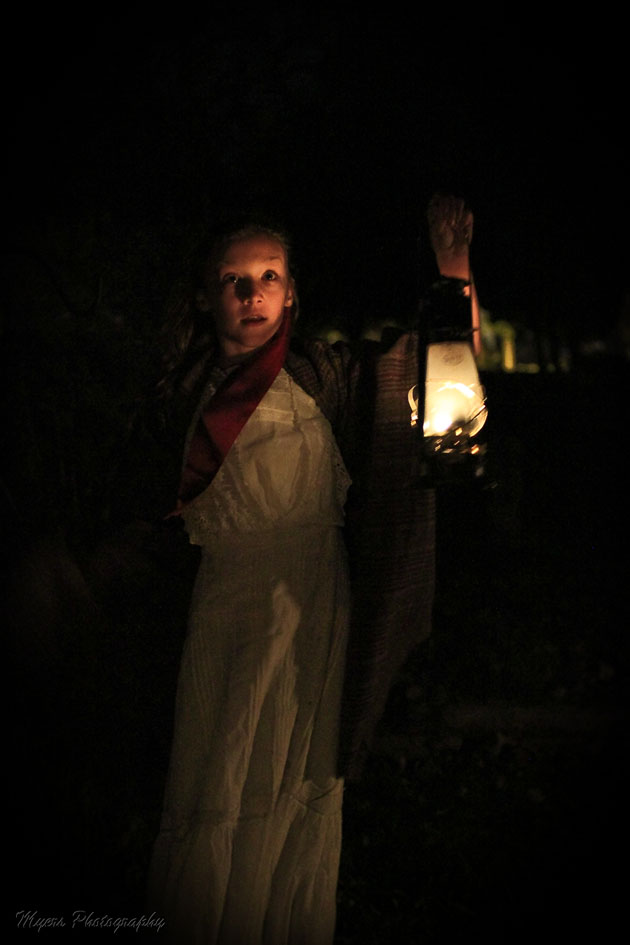 Girl with Lantern