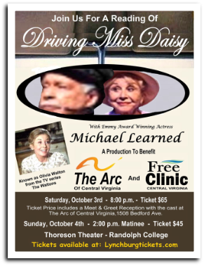 x151003 ARC & Free Clinic Benefit: DRIVING MISS DAISY