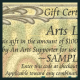 * Donate to the Arts