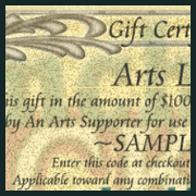 * Donate to the Arts