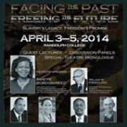 x140403 Randolph College: SLAVERY SYMPOSIUM: FACING THE PAST, FREEING THE FUTURE